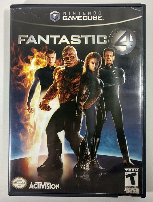 Jogo Fantastic 4 Original - GC