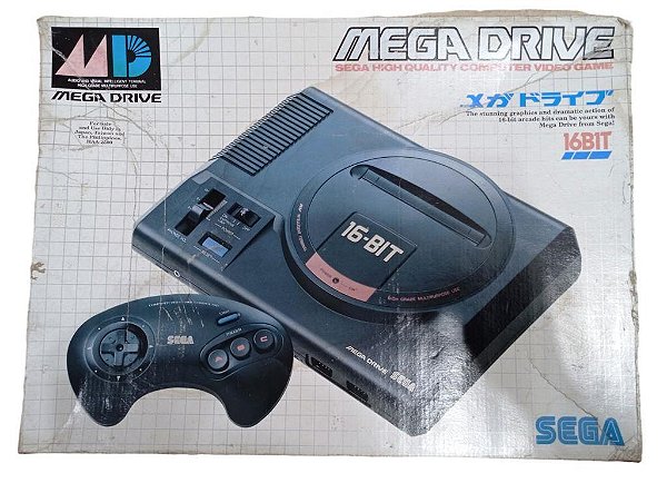 Console Mega Drive Japonês
