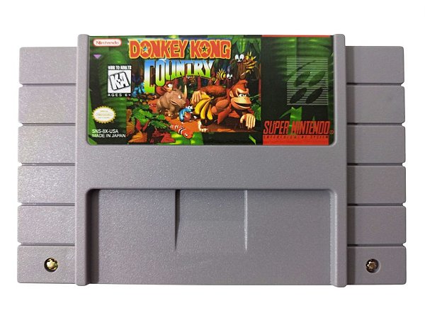 Jogo Donkey Kong Country - SNES
