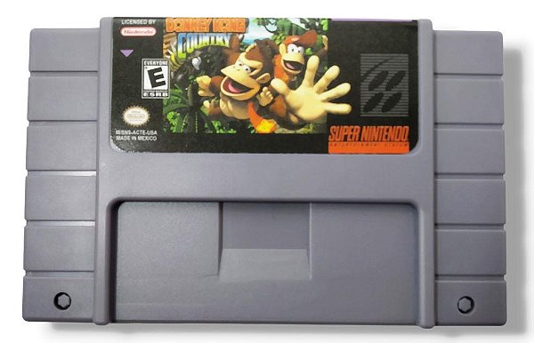 Donkey kong country snes on sale cartridge