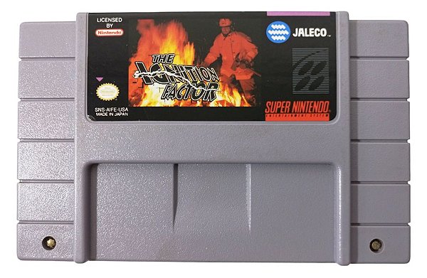 Jogo The Ignition Factor Original - SNES