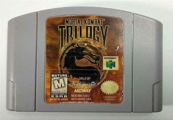 Mortal Kombat Trilogy Original - N64