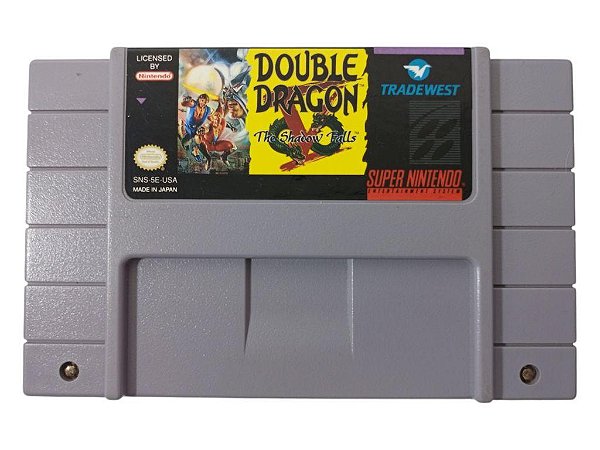 Jogo Double Dragon V Original - SNES