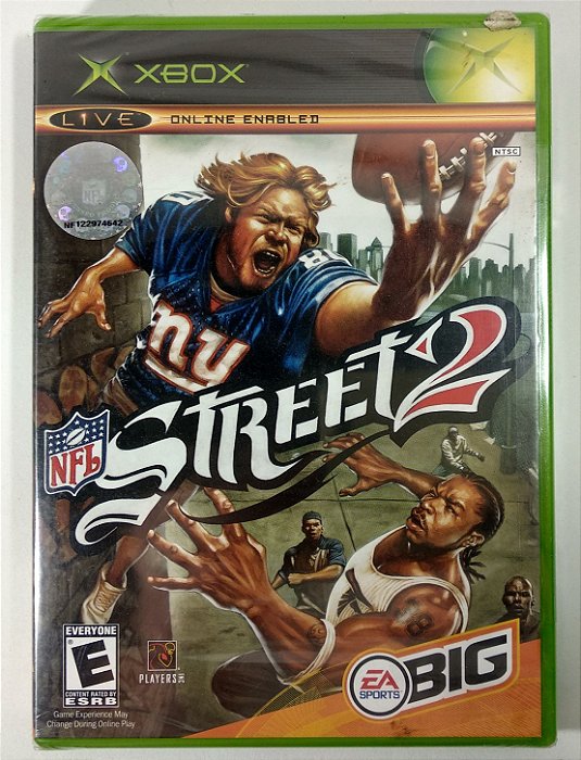 Jogo NFL Street 2 Original (LACRADO) - Xbox Clássico