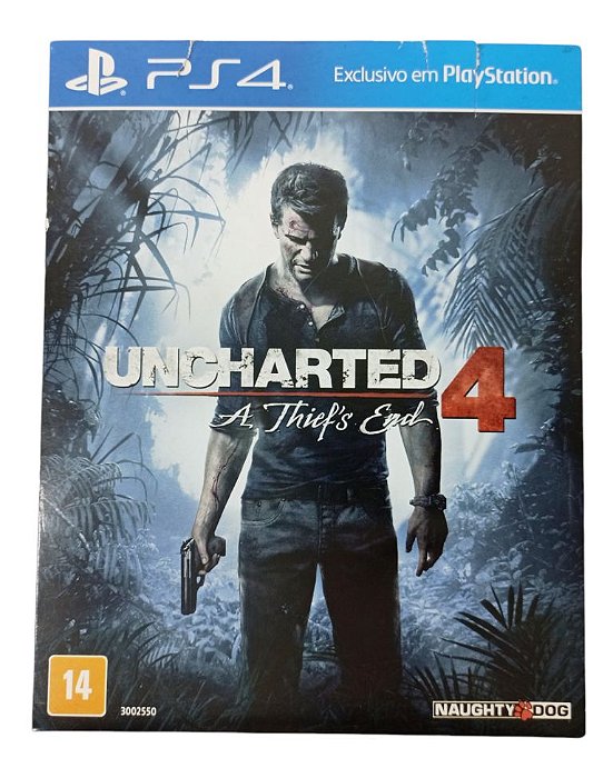Jogo Uncharted 4 A Thiefs End - PS4