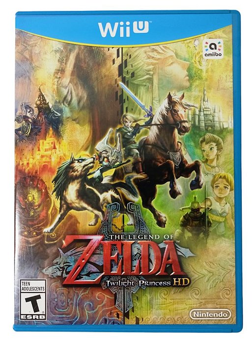 Jogo The Legend of Zelda Twilight Princess HD Original - Wii U