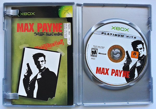Jeu Max Payne Pour Xbox Classic - Disque Seul, état Correct, édition Originale Microsoft