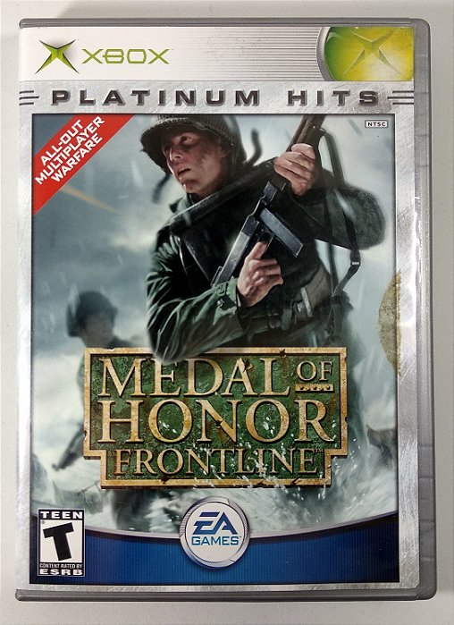 Medal of Honor Frontline Original - Xbox Clássico