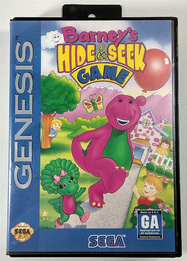 Barney's Hide & Seek Game Original - Mega Drive