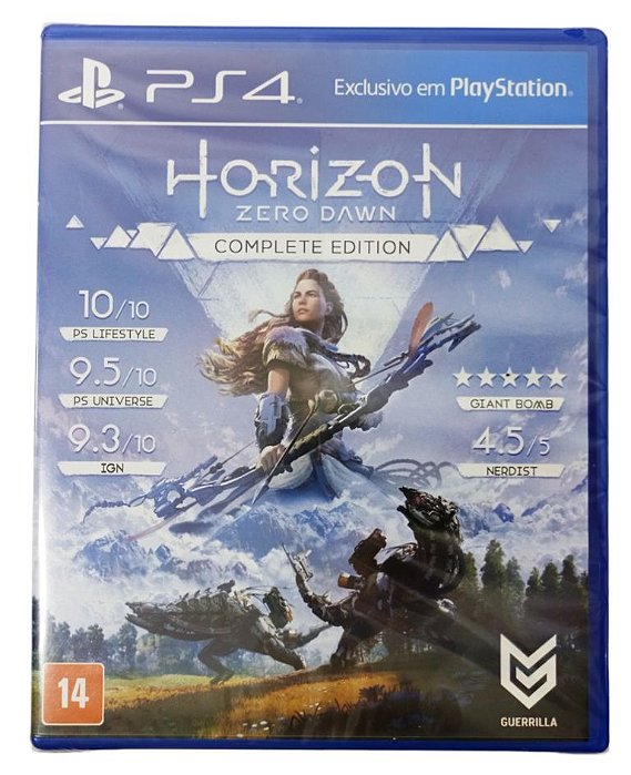 Jogo Horizon Zero Dawn Complete Edition (lacrado) - PS4