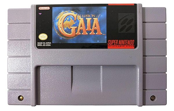 Jogo Illusion of Gaia Original - SNES