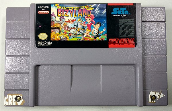 Cacoma Knight in Bizyland Original - SNES