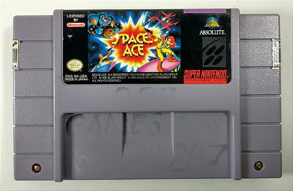 Space Ace Original - SNES