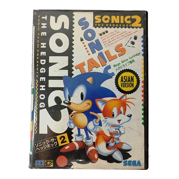 Jogo Sonic 2 - Mega Drive