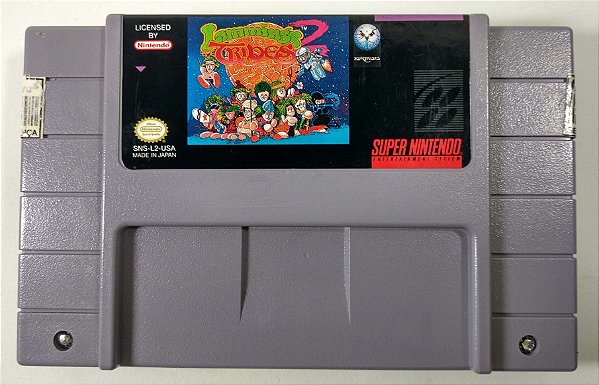 Jogo Lemmings 2 Tribes Original - SNES