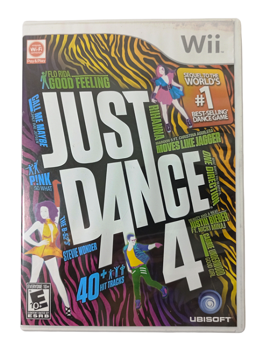 Jogo Just Dance 4 Original - Wii