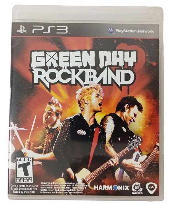 Jogo Green Day Rock Band - PS3