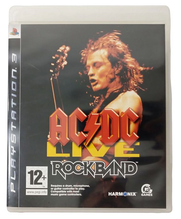 Jogo ACDC Live Rock Band - PS3