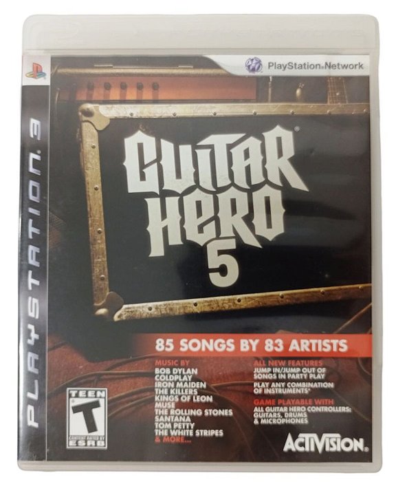 Jogo Guitar Hero 5 - PS3