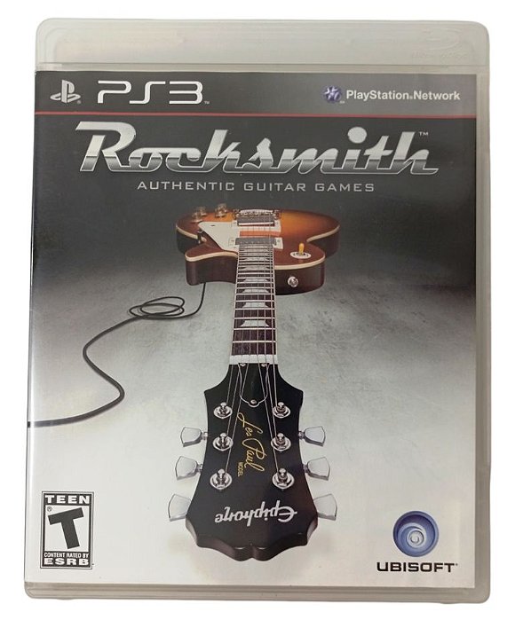 Jogo Rocksmith Authentic Guitar Games - PS3