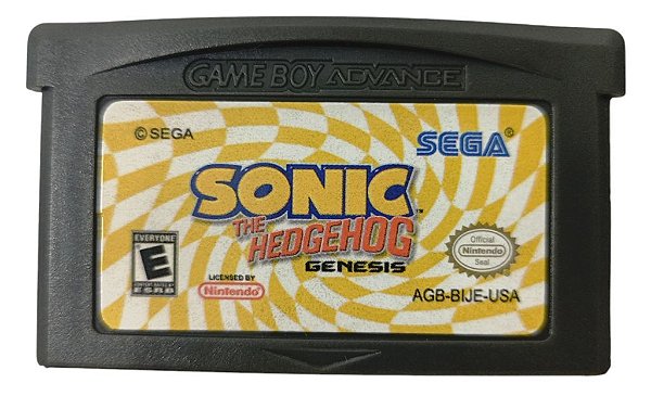 Jogo Sonic the Hedgehog Genesis - GBA