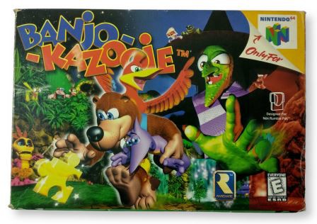 Jogo Banjo Kazooie Original - N64