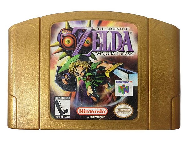 Jogo Zelda Majora's Mask Original - N64