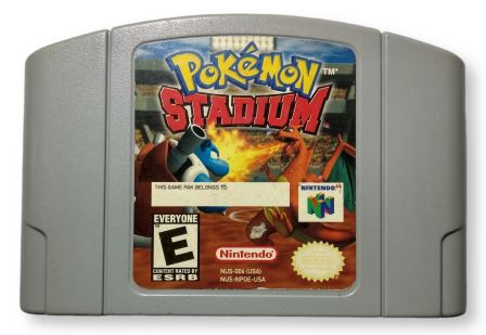 Jogo Pokemon Stadium Original - N64