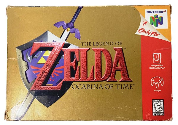 Jogo Zelda Ocarina of Time Original - N64