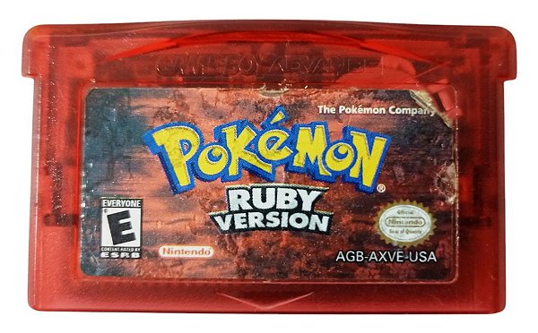 Jogo Pokemon Ruby Version Original - GBA