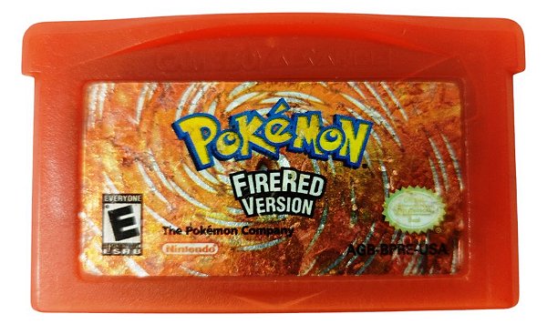 Jogo Pokemon Firered Version Original - GBA