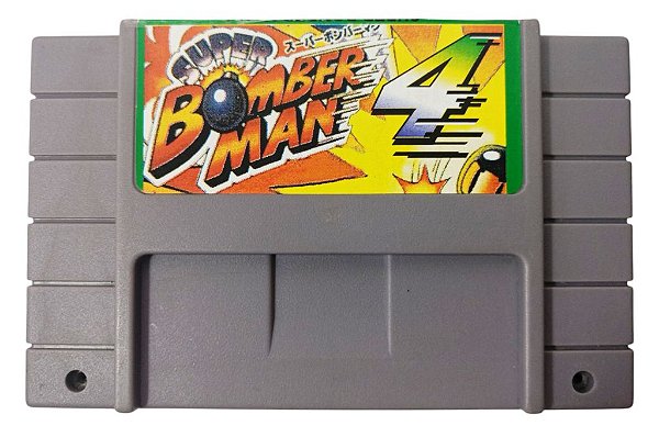 Jogo Super Bomberman 4 - SNES