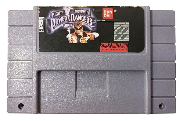 Jogo Power Rangers the Movie - SNES