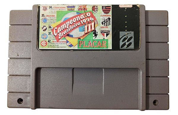 Jogo Campeonato Brasileiro 96 - SNES