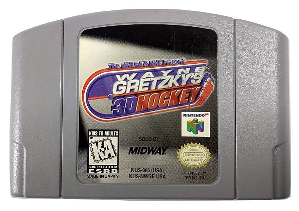 Wayne Gretzkys 3D Hockey Original - N64