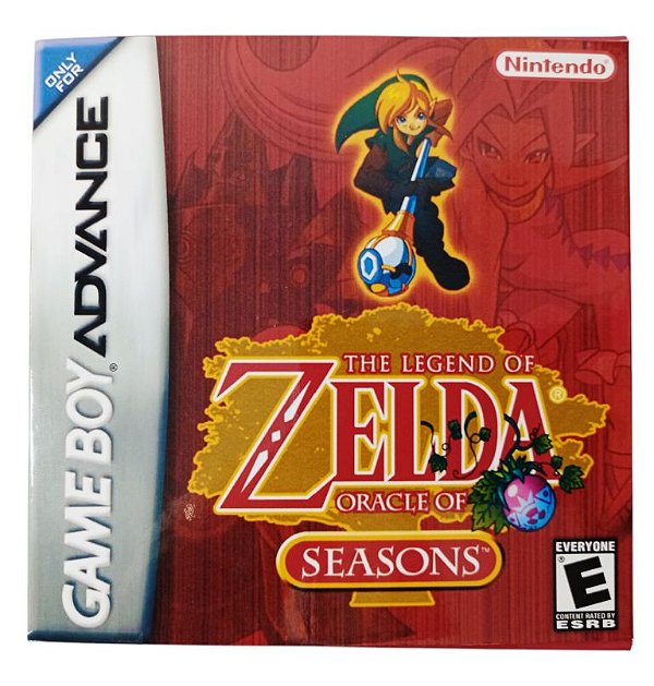 Jogo Zelda Oracle of Seasons Gba Edition - GBA