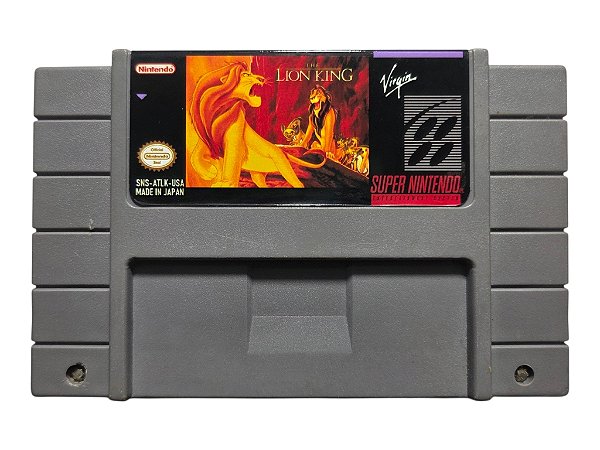 Jogo The Lion King (O Rei Leão) - SNES