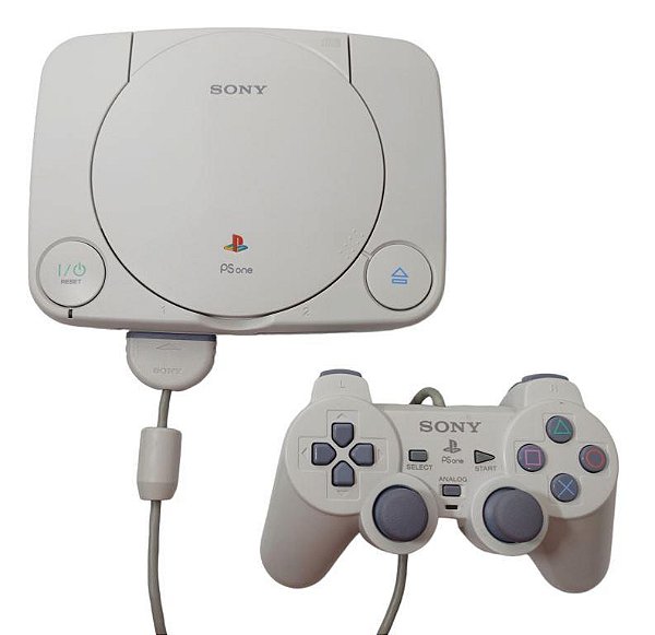 Console Playstation One - PS1 (1 controle original e 5 jogos)