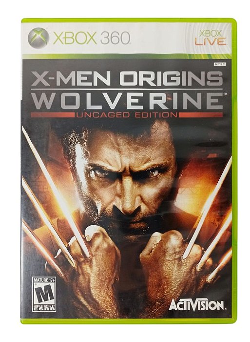 Jogo X-men Origins Wolverine Original - Xbox 360