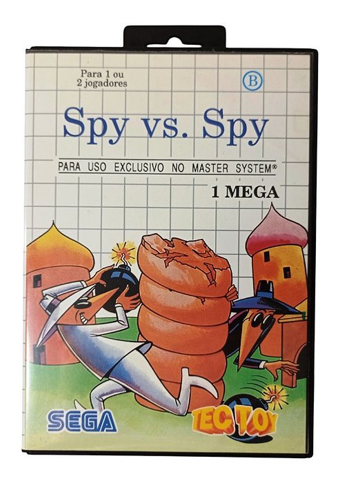 Jogo Spy vs. Spy - Master System