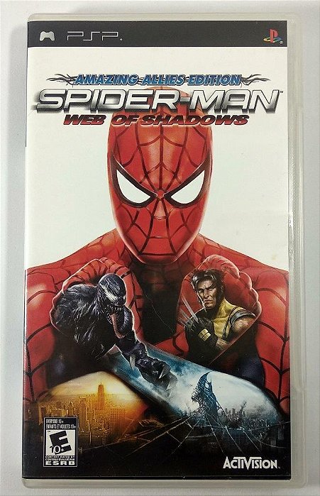 spider man web of shadows psp dodge