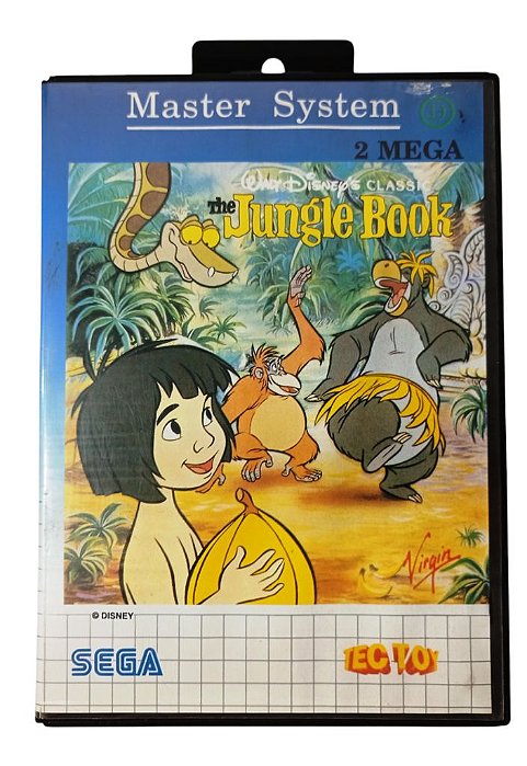 Jogo The Jungle Book - Master System