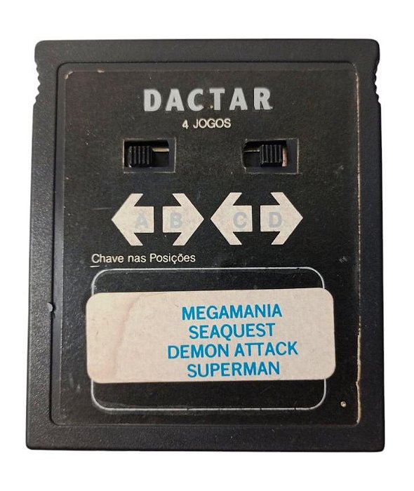 4 in 1 (Megamania - Seaquest - Demon - Superman) - Atari