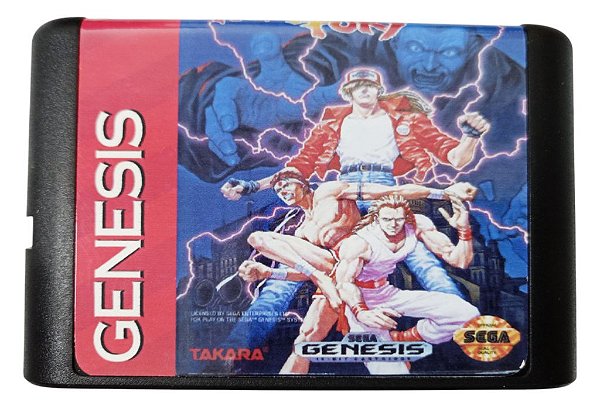 Jogo Fatal Fury - Mega Drive