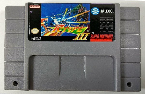 Jogo Contra III - SNES - Sebo dos Games - 10 anos!