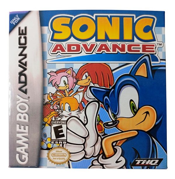 Jogo Sonic Advance - GBA