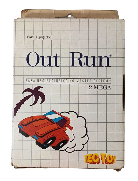 Jogo Out Run - Master System