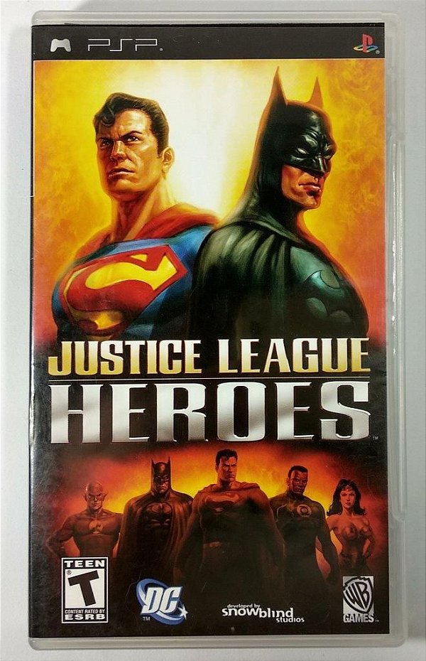 Justice League Heroes Original - PSP