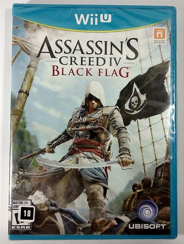 Assassins Creed IV Black Flag Original (Lacrado)  - Wii U