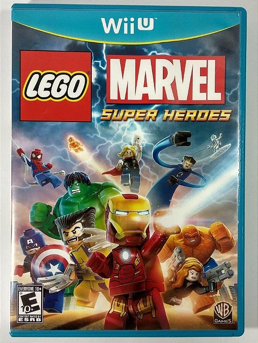 Jogo Lego Marvel Super Heroes Original - Wii U